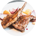 TANDOORI LAMB CHOPS